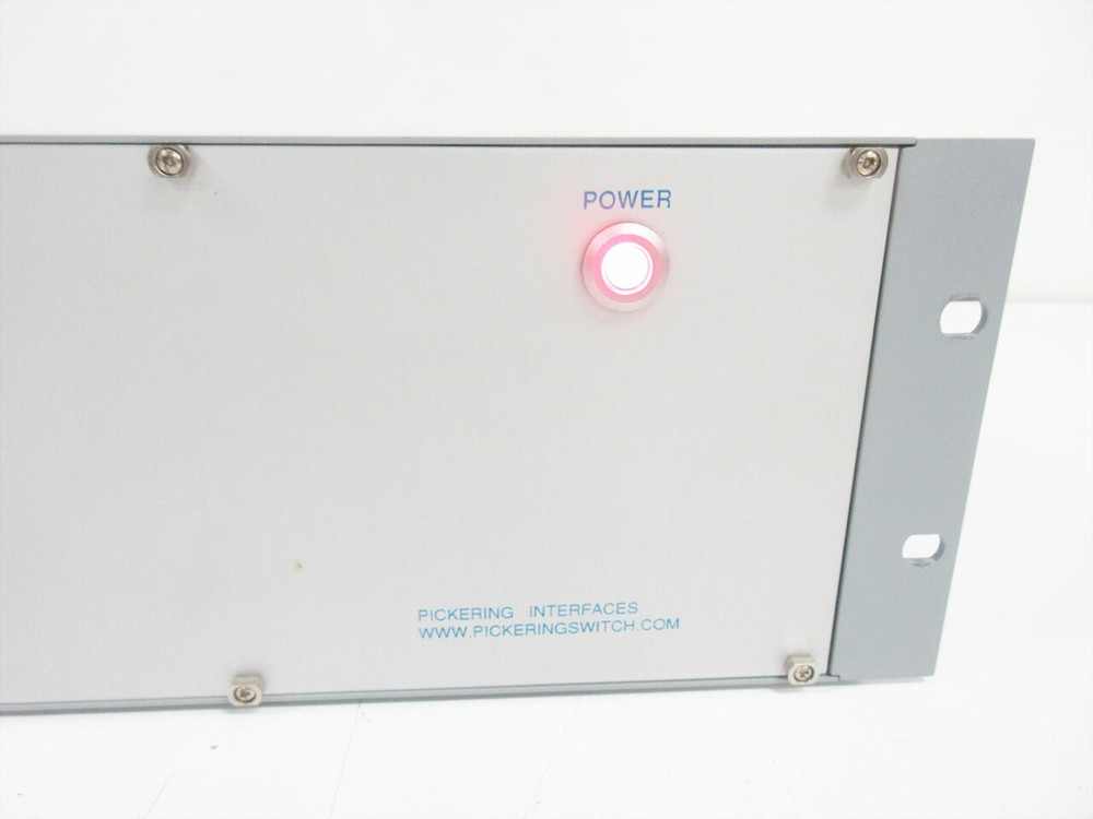 PICKERING SYSTEM 10 PROGRAMMABLE SWITCHING SYSTEM & 10-910A-002 POWER SUPPLY