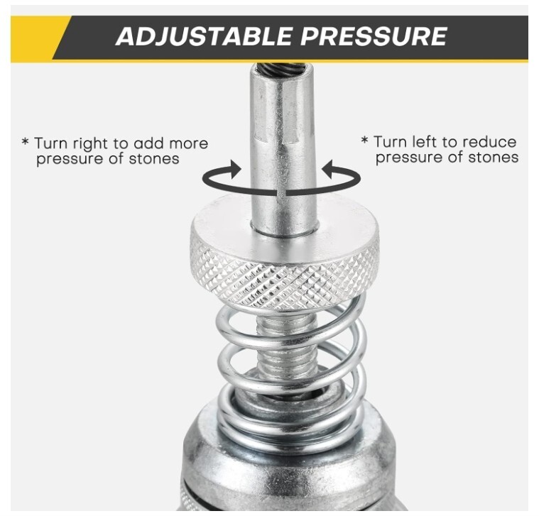 Engine Cylinder Hone Tool | 2" to 7" Diameter Adjustable Deglazer with Extra 3