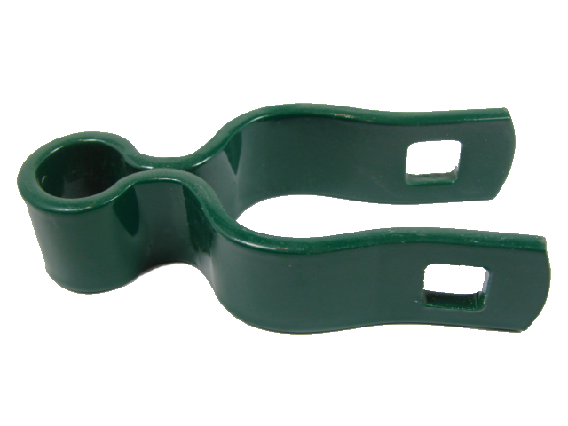 Green Pressed Steel Gate Frame Hinge - 2 Pack