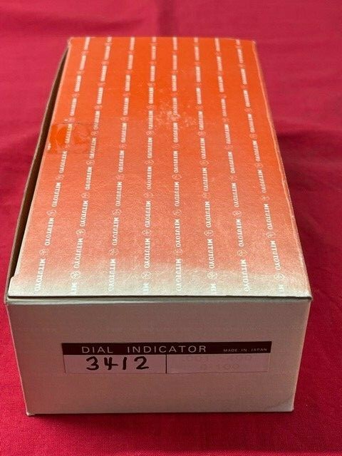 Mitutoyo 3412 Dial Indicator 0-.400" Range IN STOCK LAST ONE!!