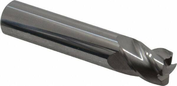 Accupro 1/2" Diam 4 Flute Single End Solid Carbide 0.06" Corner Radius End Mi...