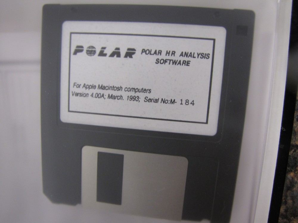 Vtg Polar Computer Interface MACINTOSH Vantage XL Software 3.5" Complete -MM22