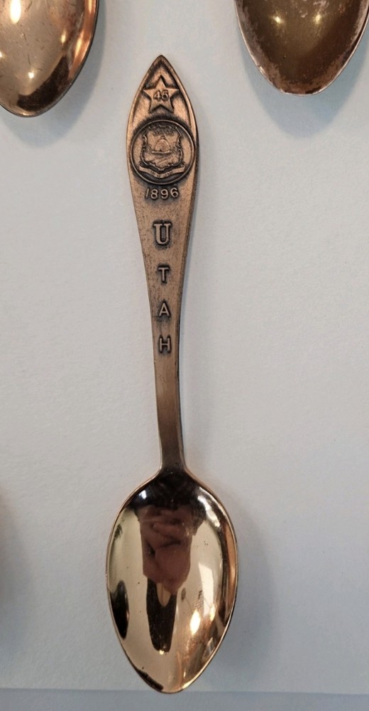 Vintage Bell Trading Post Solid Copper Souvenir Spoons 7 Available. YOUR CHOICE!