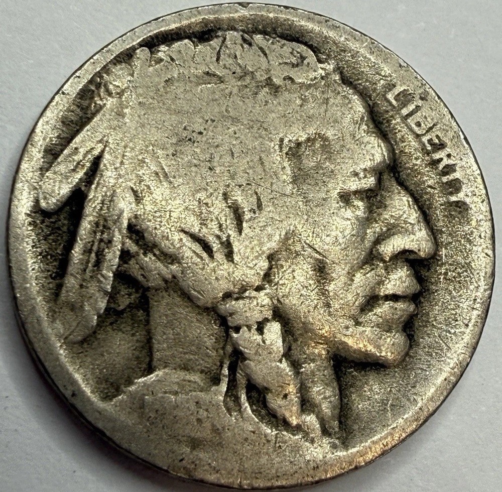1916 S Buffalo Nickel Better Date Exact Coin Imaged #BF571