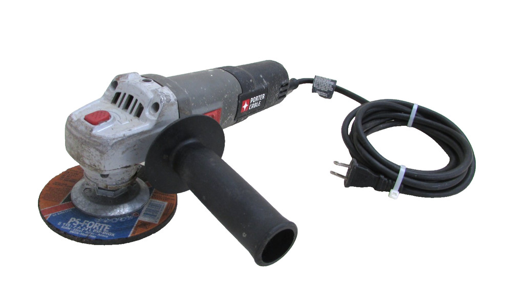 PORTER CABLE TOOLS 4-1/2” ANGLE GRINDER PC60TAG w/ SIDE HANDLE