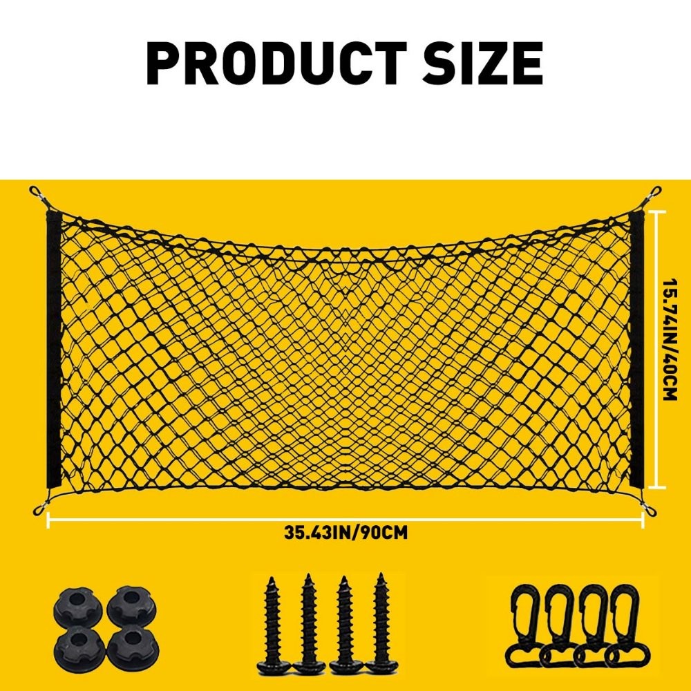 Envelope Style Trunk Cargo Net Storage Organizer Universal SUV Car Accessories