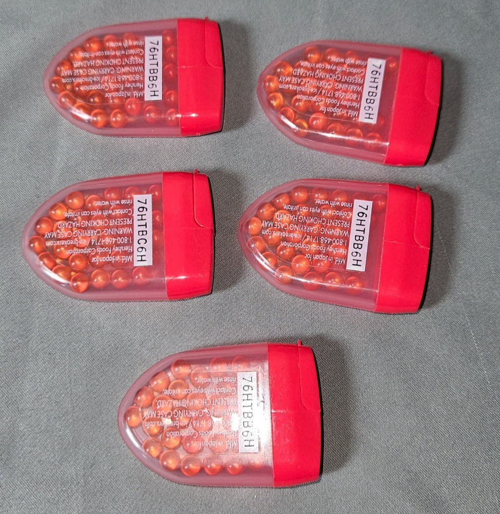 Vintage Ice Breakers Liquid Ice Collectible Container/Dispenser Nostalgia Red