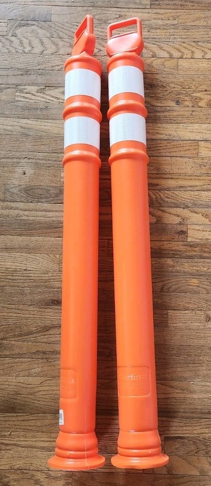 Group 45" Orange Polyethylene Delineator Post 2 Pk
