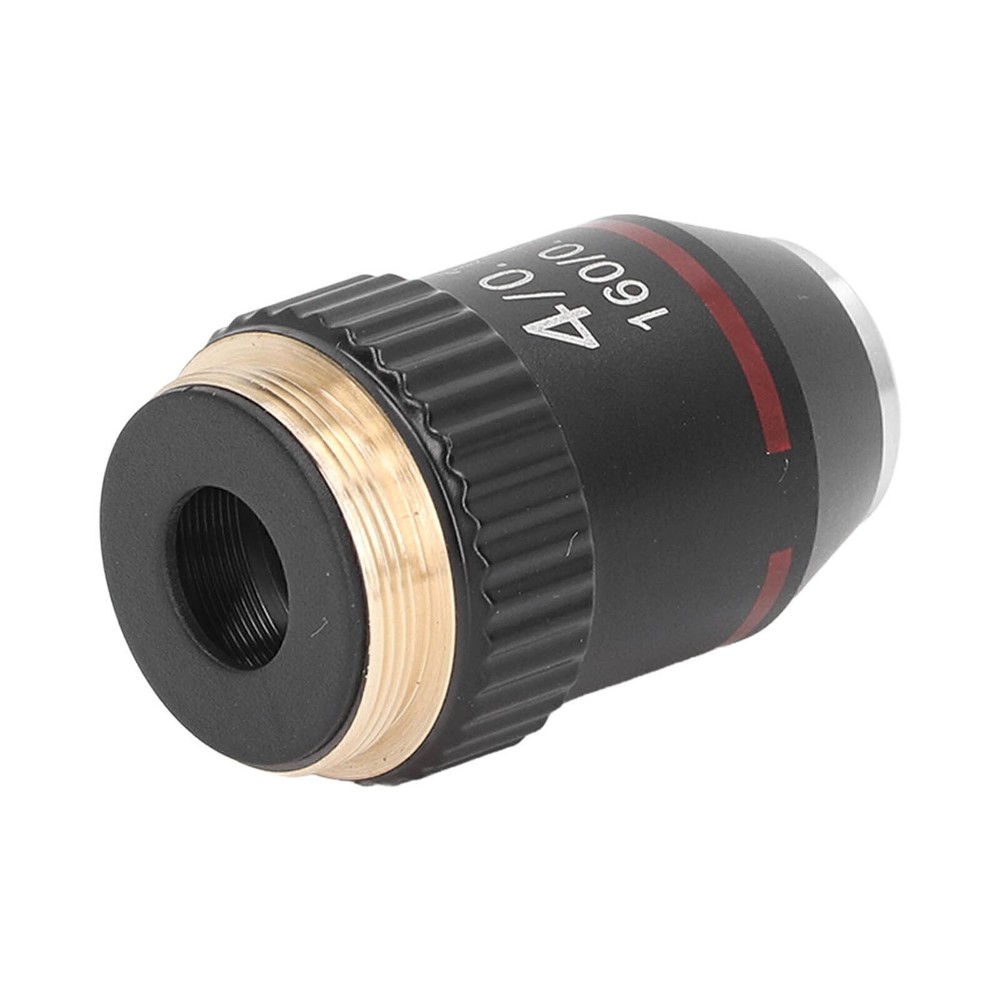 Achromatic Microscope Objective 4X High Magnification Lens 20.2mm Interface