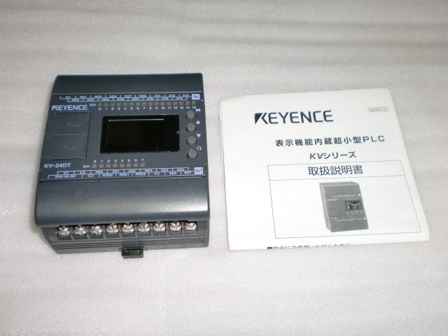 KEYENCE Programmable Controller PLC KV-24DT USED