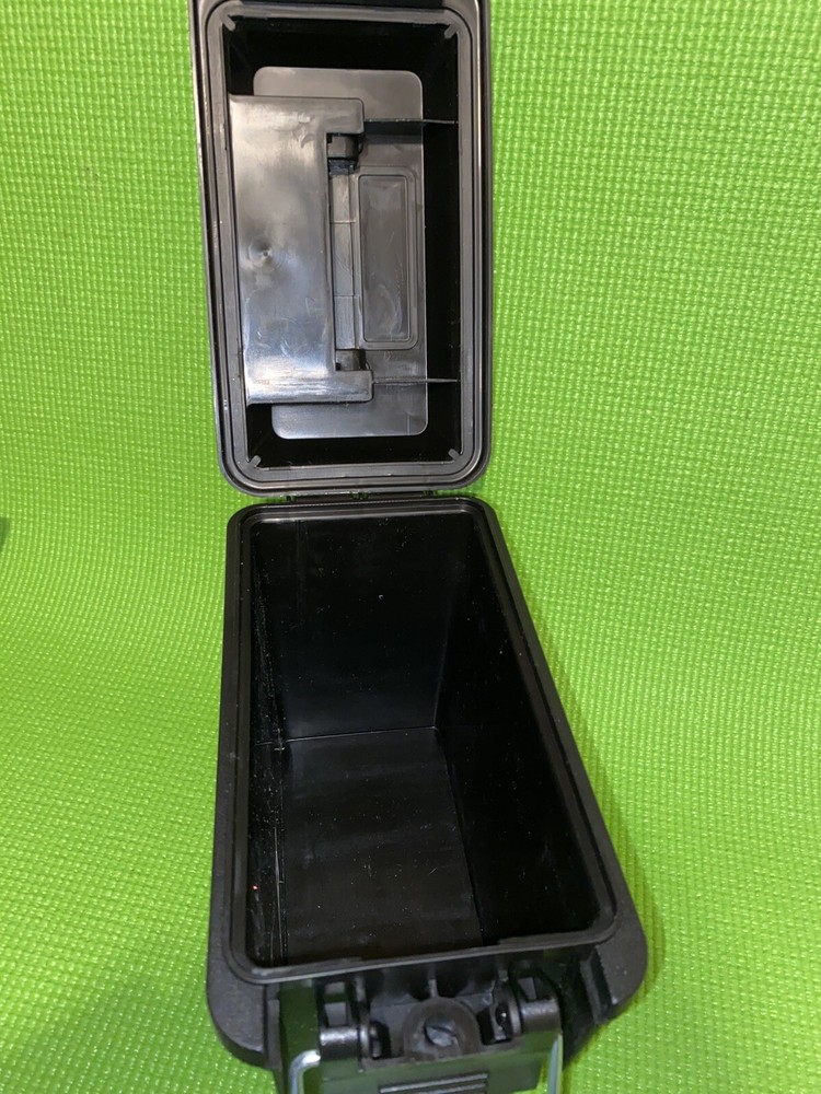 2A Warehouse Empty Plastic Ammo Box Snapping closures 6”x4”x 6”