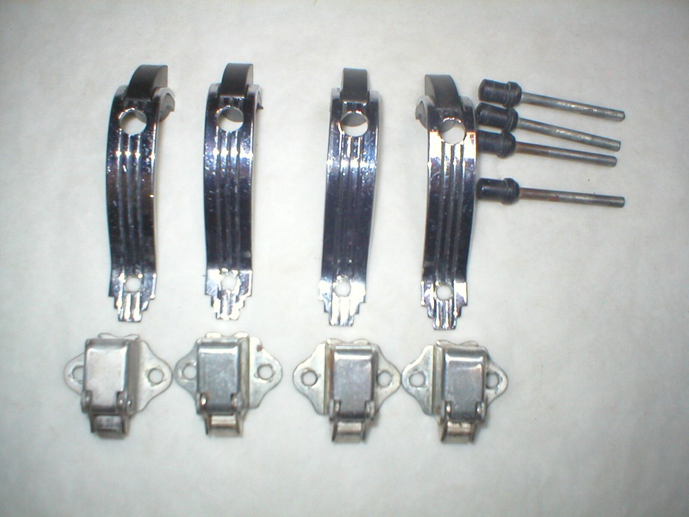 Antique Amerock Cabinet Door Pulls with Catch