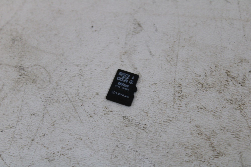 LEXUS NAVIGATION SYSTEM MICRO SD NAVIGATION CARD MAP 86271-78011 OEM
