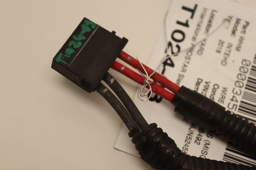 2017-2024 INTERNATIONAL LT625 PROSTAR SLEEPER CLIMATE CONTROL WIRE HARNESS OEM