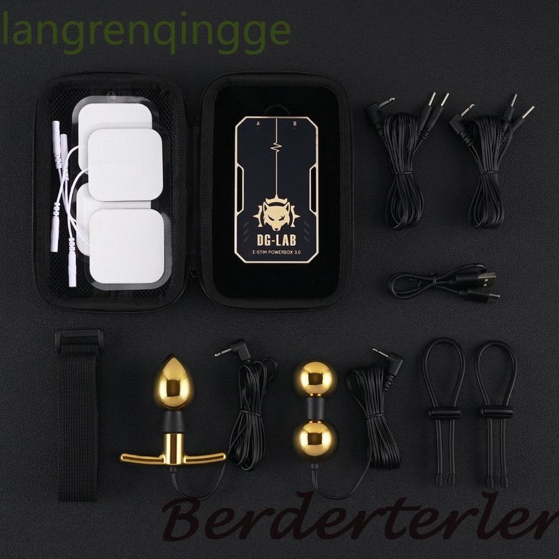 DG-LAB "COYOTE" E-Stim Powerbox 3.0 "PawPrints" Wireless Button BiPloar Shock