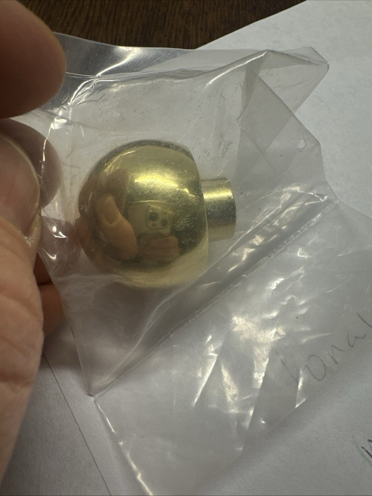 NOS Solid Brass Mushroom Knobs 10 PCS Cabinet Drawer Pulls Hardware
