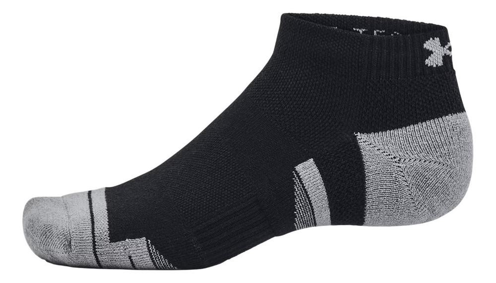 Under Armour UA Performance Tech Unisex 6 Pack Low Socks (Black) 1386244