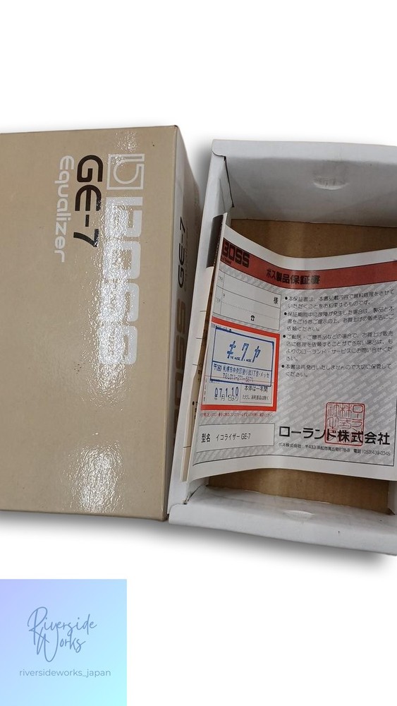 BOSS GE-7 Equalizer Guitar Effect Pedal JP