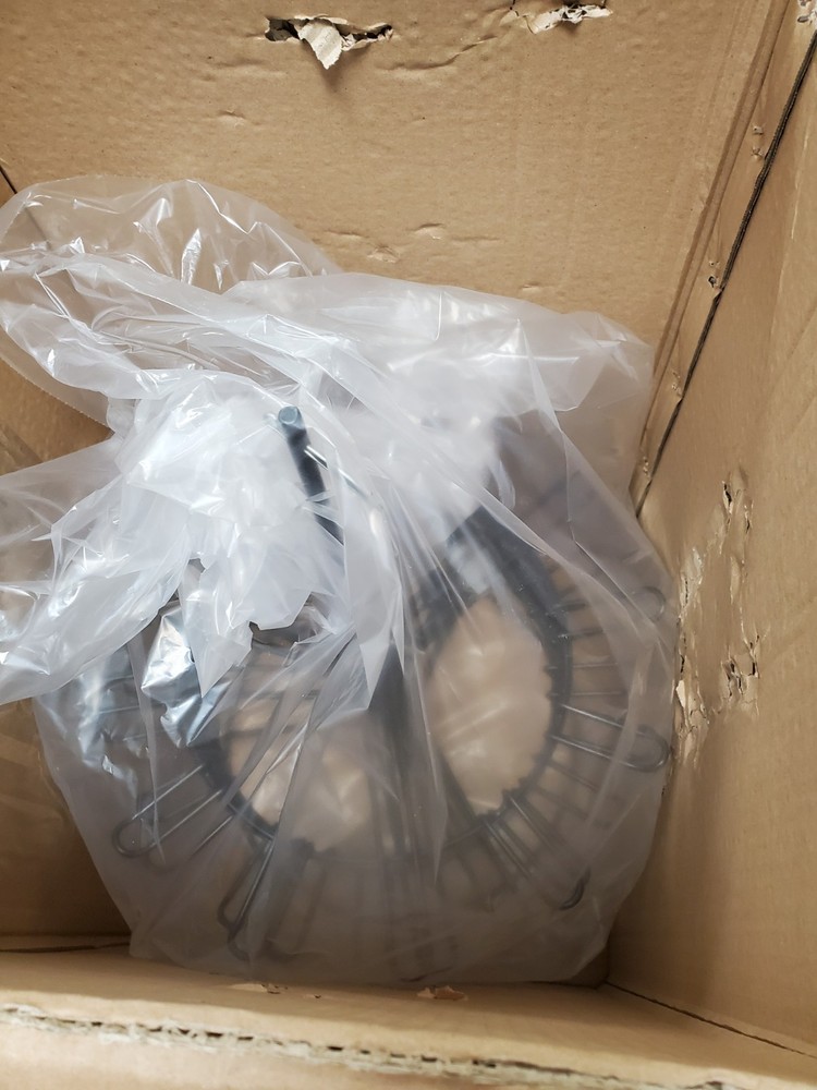 Countertop Round Spinning Display Rack, 36 Hooks, 3 tier