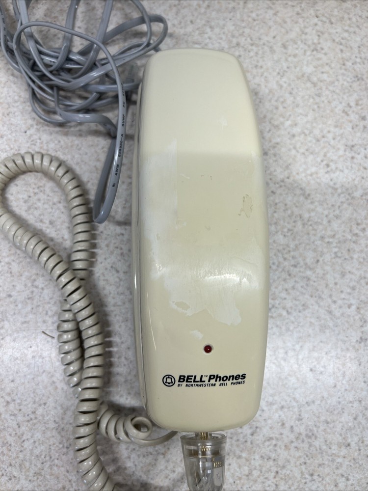 NWTN BELL CLASSIC FAVORITE PUSH BUTTON WALL/DESK PHONE TRIMLINE UNTESTED