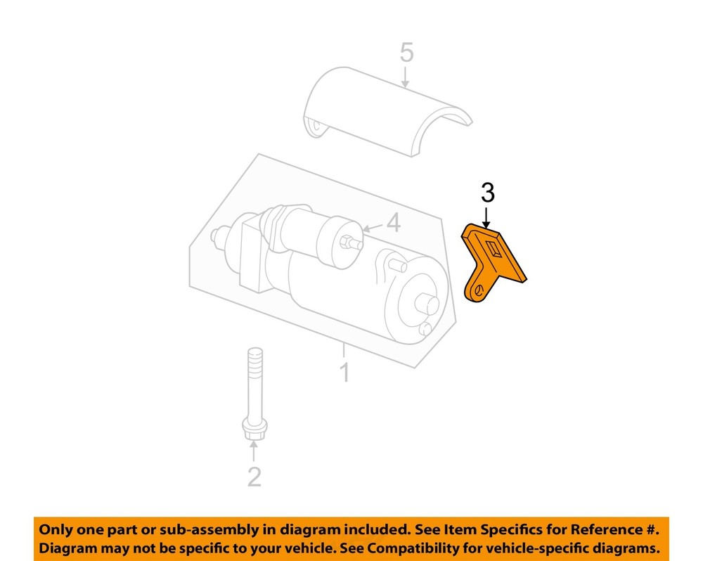 GM OEM Starter-Mount Bracket 23502557