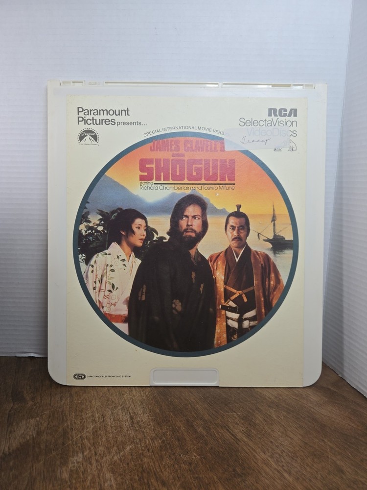 James Clavell's Shogun RCA CED VideoDisc Richard Chamberlain Tested