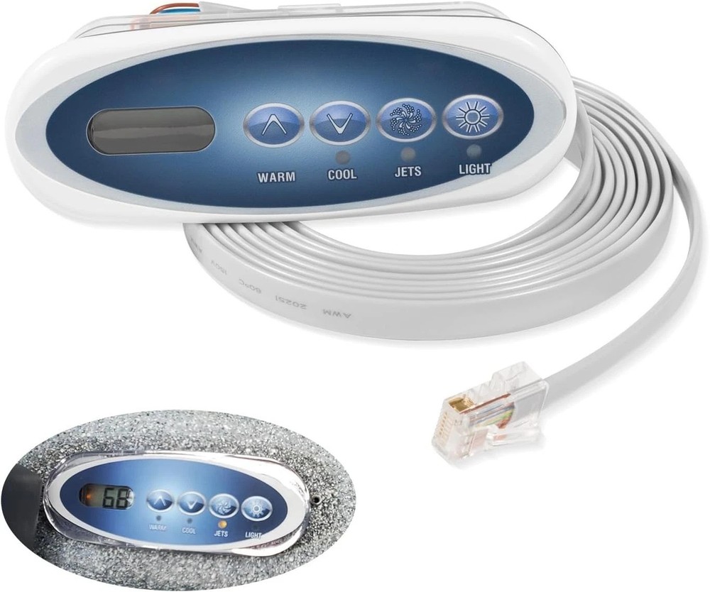 Balboa Hot Tub 53238 Topside Control Panel - Replacement with Features