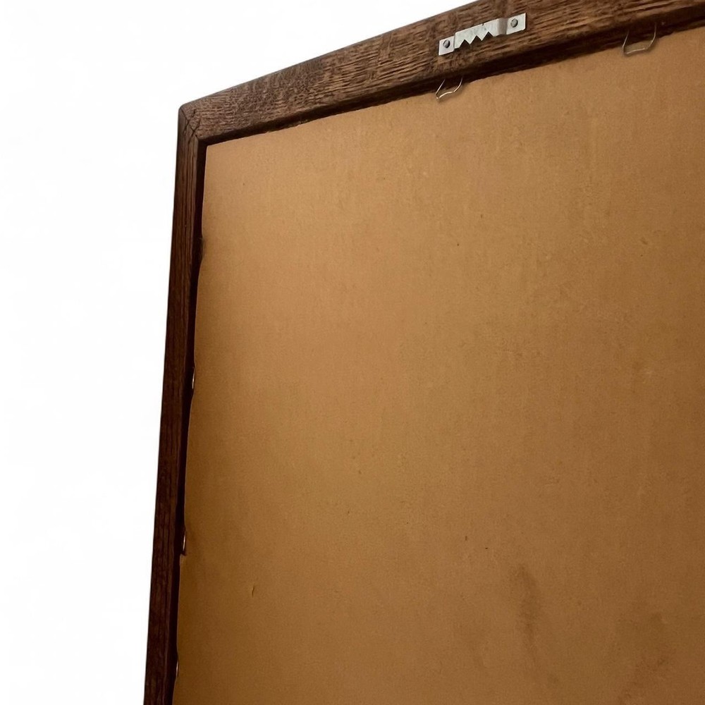 Vintage Rose Frosted Mirror