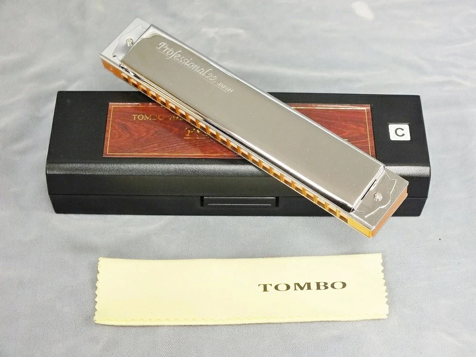 Tombo Tombo Polyphonic Harmonica Professional 22 1722D New