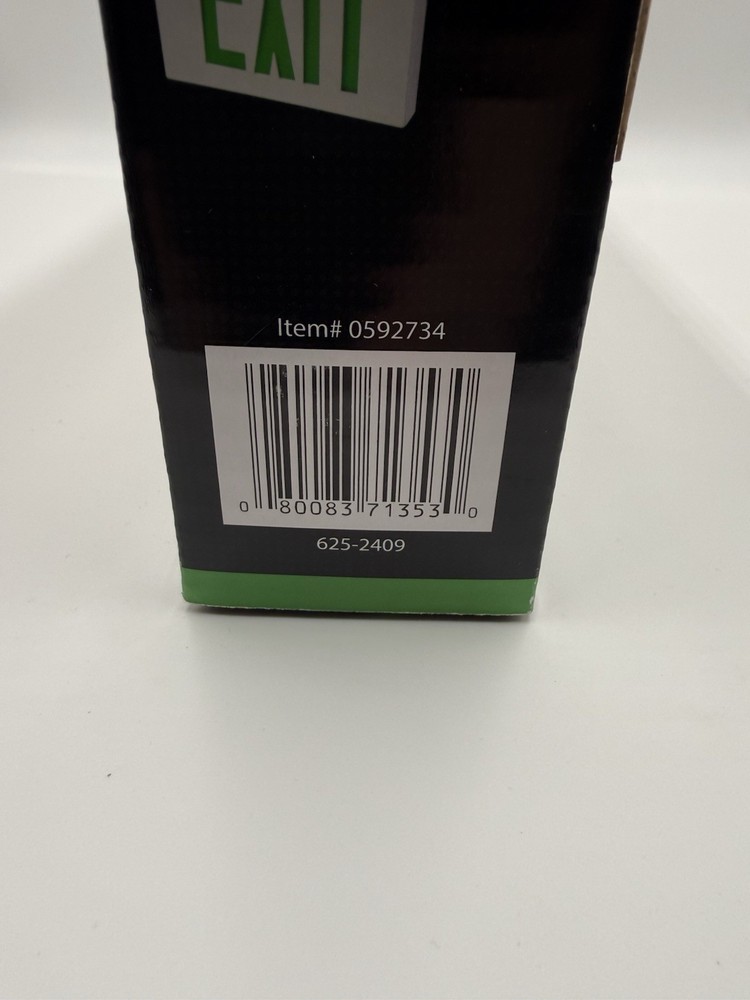 All-Pro EXIT SIGN Red/Green LED Light APLX7RG - NEW
