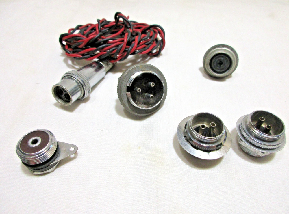 AMPHENOL Mic Plugs & Sockets, Receptacles,  80-C,  or 80-PC2M