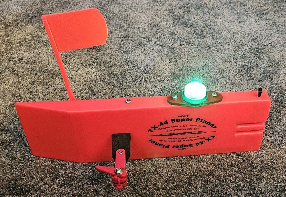 Planer Board LED Lights, Red & Green, Waterproof