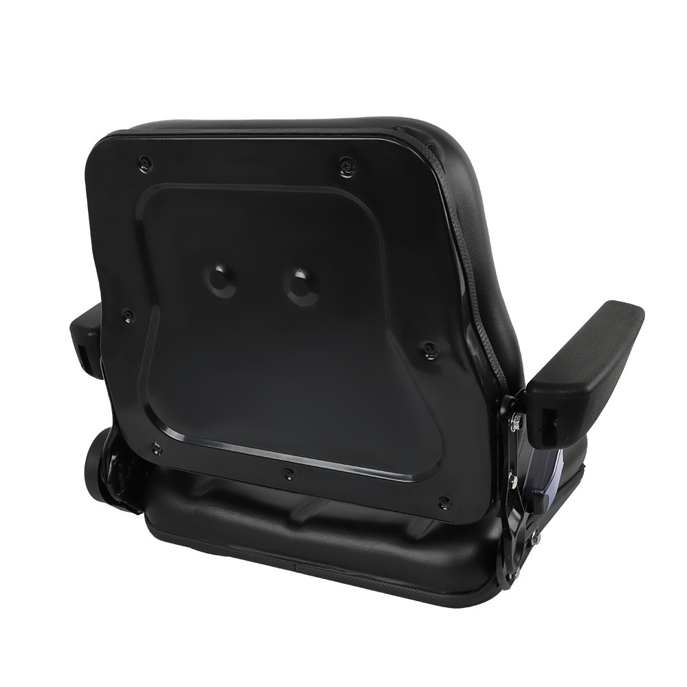 Universal Fold Down Forklift Seat with Retractable Safety Belt Armrest
