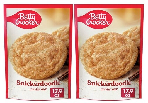 Betty Crocker Cookie Mix Snickerdoodle 2 Pack