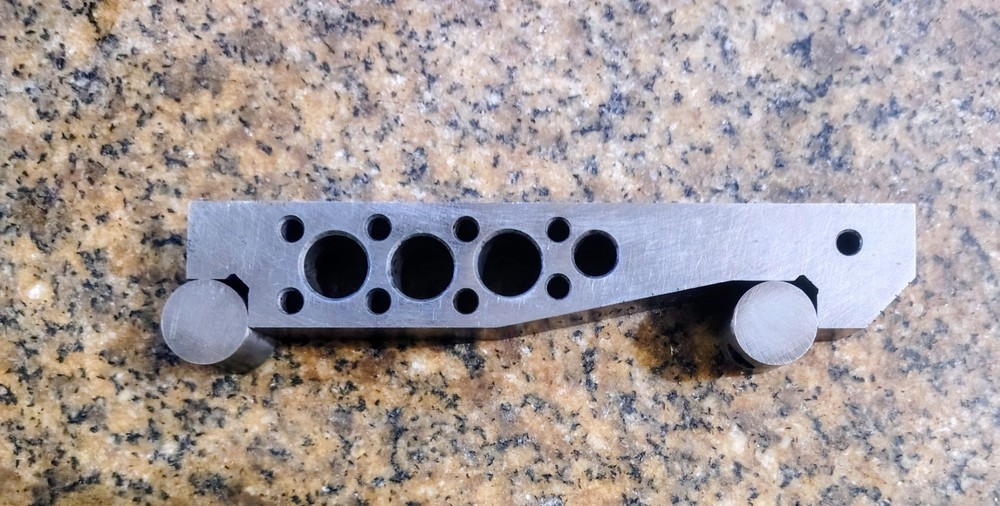 VINTAGE 5" TOOLMAKER BUILT SINE BAR