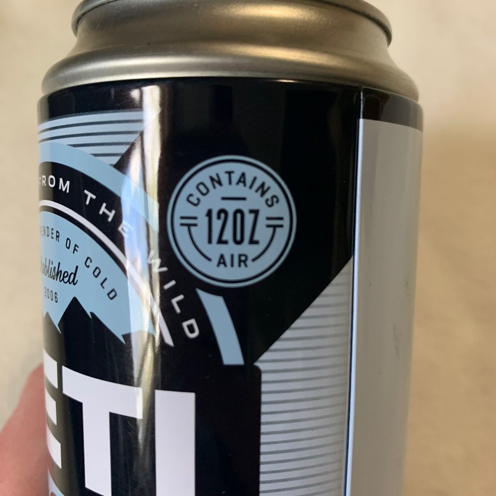 Yeti Limited Edition Pop Top Can Blue 12 Oz Storage