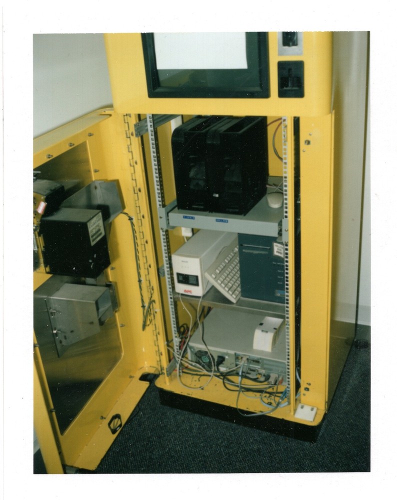 SECURE Cash Kiosk Ticket Dispenser Front Load