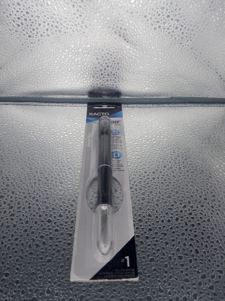 X-Acto X2000 x3724 Black A-Handle Anti-Roll Design