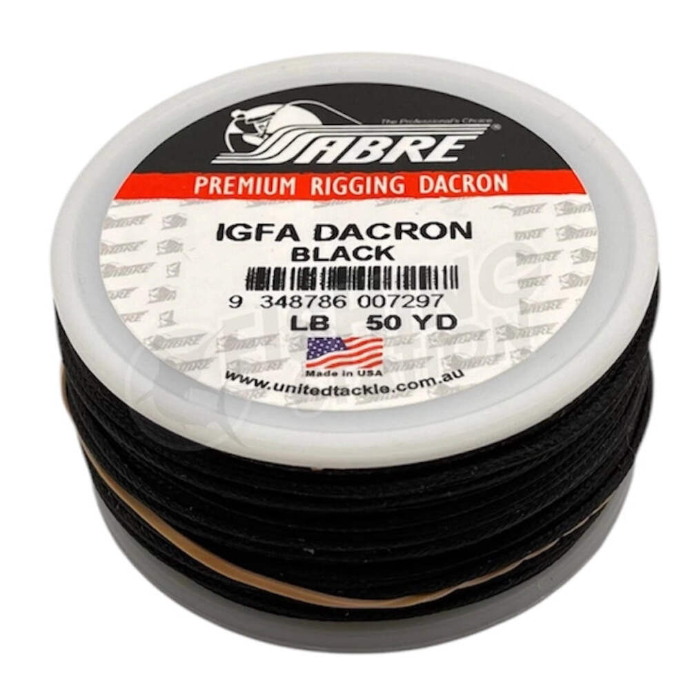 Sabre IGFA Waxed Dacron - 50yards