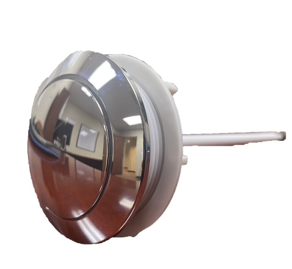Toilet Push Button for Single Flush Valve, Chrome 58mm Button