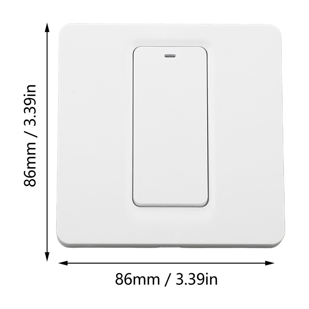 Water Heater Switch WIFI APP Voice Control Timing Smart Touch Switch AC100‑240V