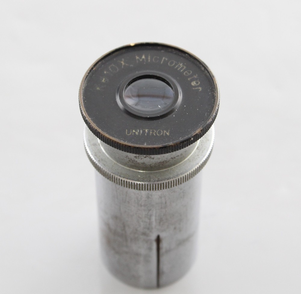 Unitron 10x Measurement Reticle Micrometer Eyepiece Microscope