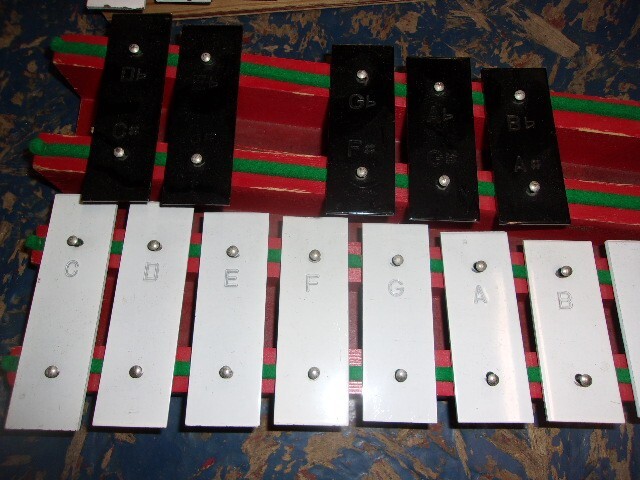 One Double 17 Note Used Xylophone