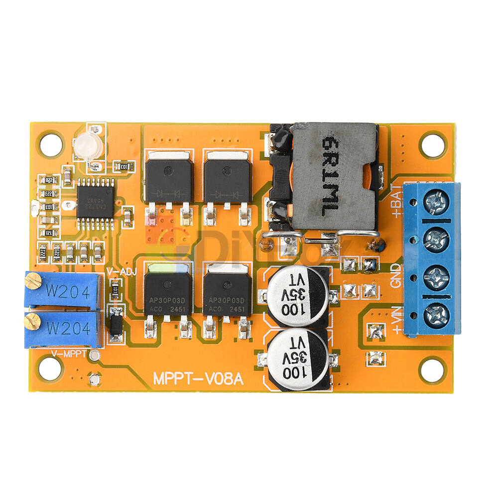 DC 8-28V 5A 100W MPPT Solar Panel Regulator Controller 9V 12V 24V Auto Switch