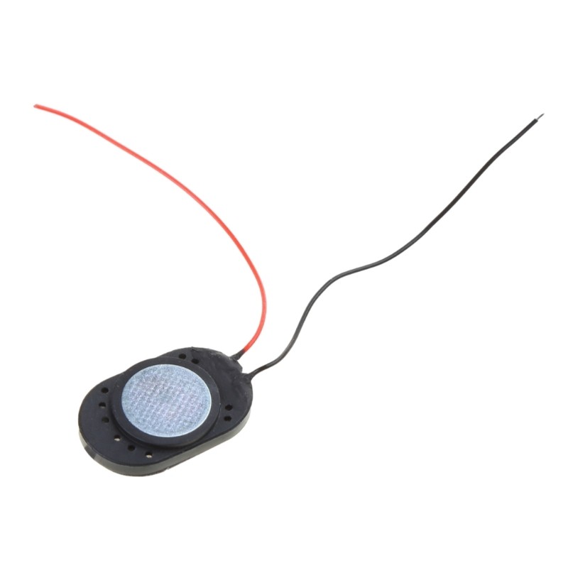 2x 2415 Oval Loudspeaker 8�� 1W Black Speaker 2.2 kHz Frequency Response