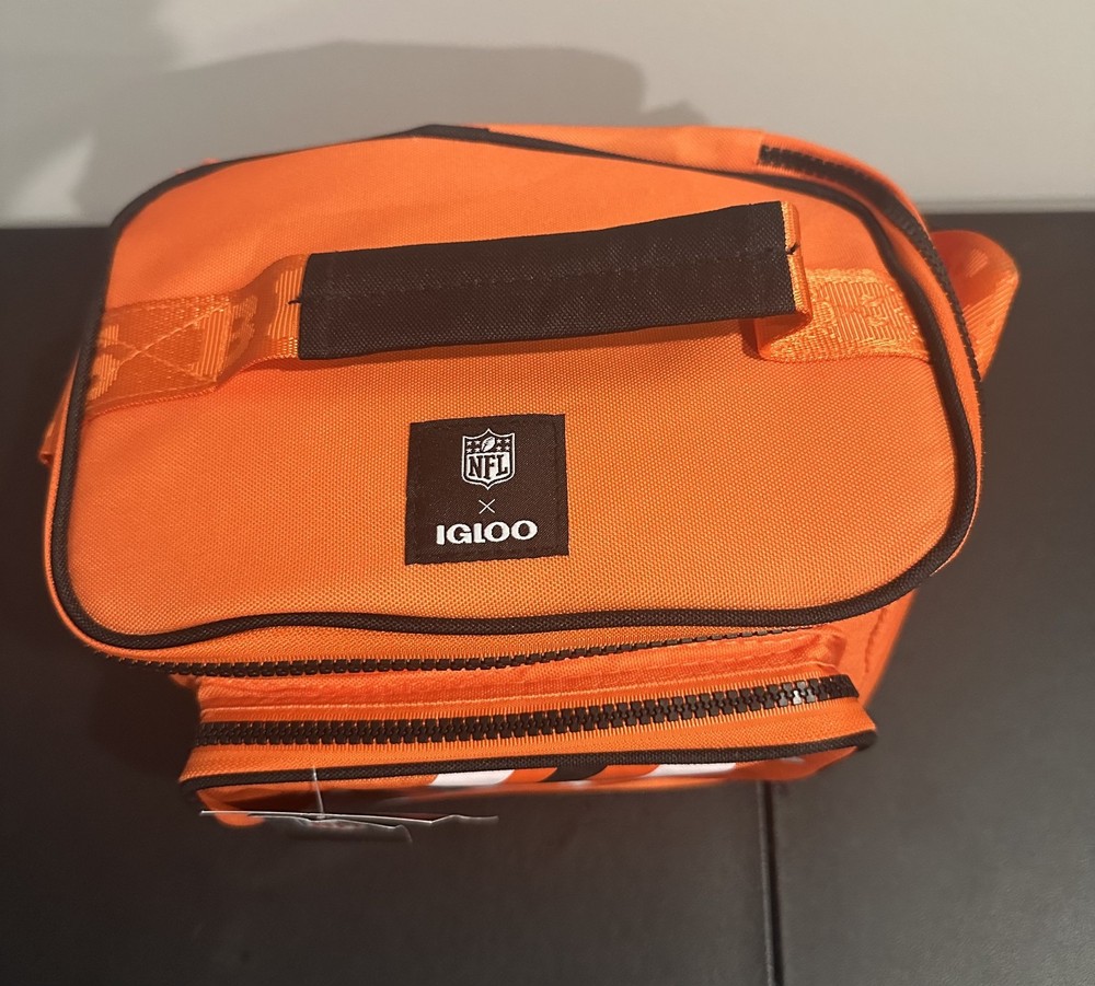 NWT IGLOO Cincinnati Bengals Square Lined 4-Pack Cooler