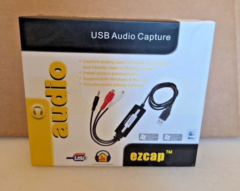EZCAP USB Audio Capture Recorder