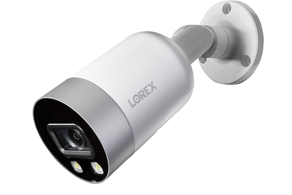 Lorex E891AB 4K Ultra HD Smart Deterrence IP Camera w Color Night Vision, New
