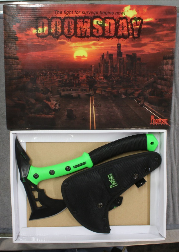 Phantom Cutlery Fallout Edition Doomsday Green Axe