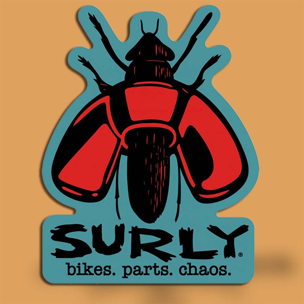 Surly Bikes Wingnut Sticker | Decal | 2"x2.5"